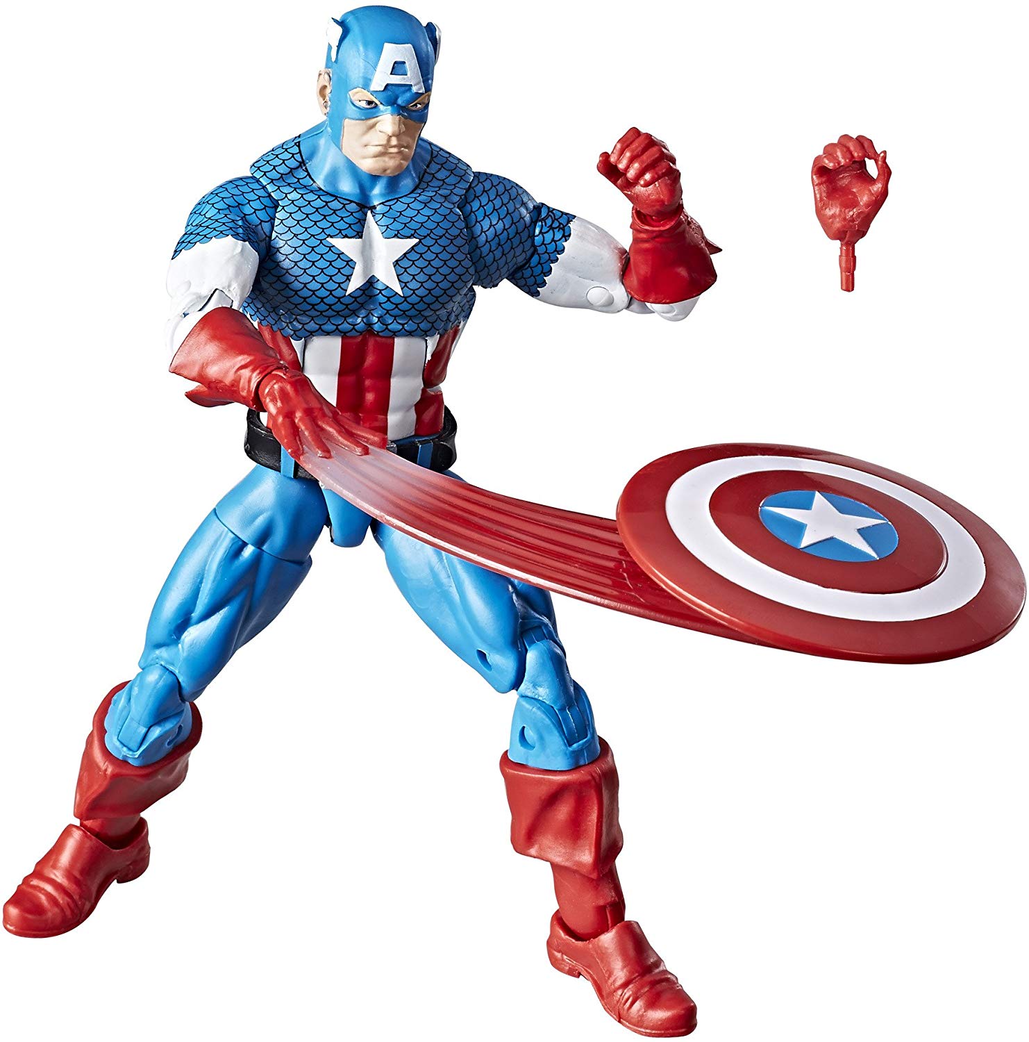 Marvel Legends Vintage Retro Series Captain America Wave 1 Action Figure 2