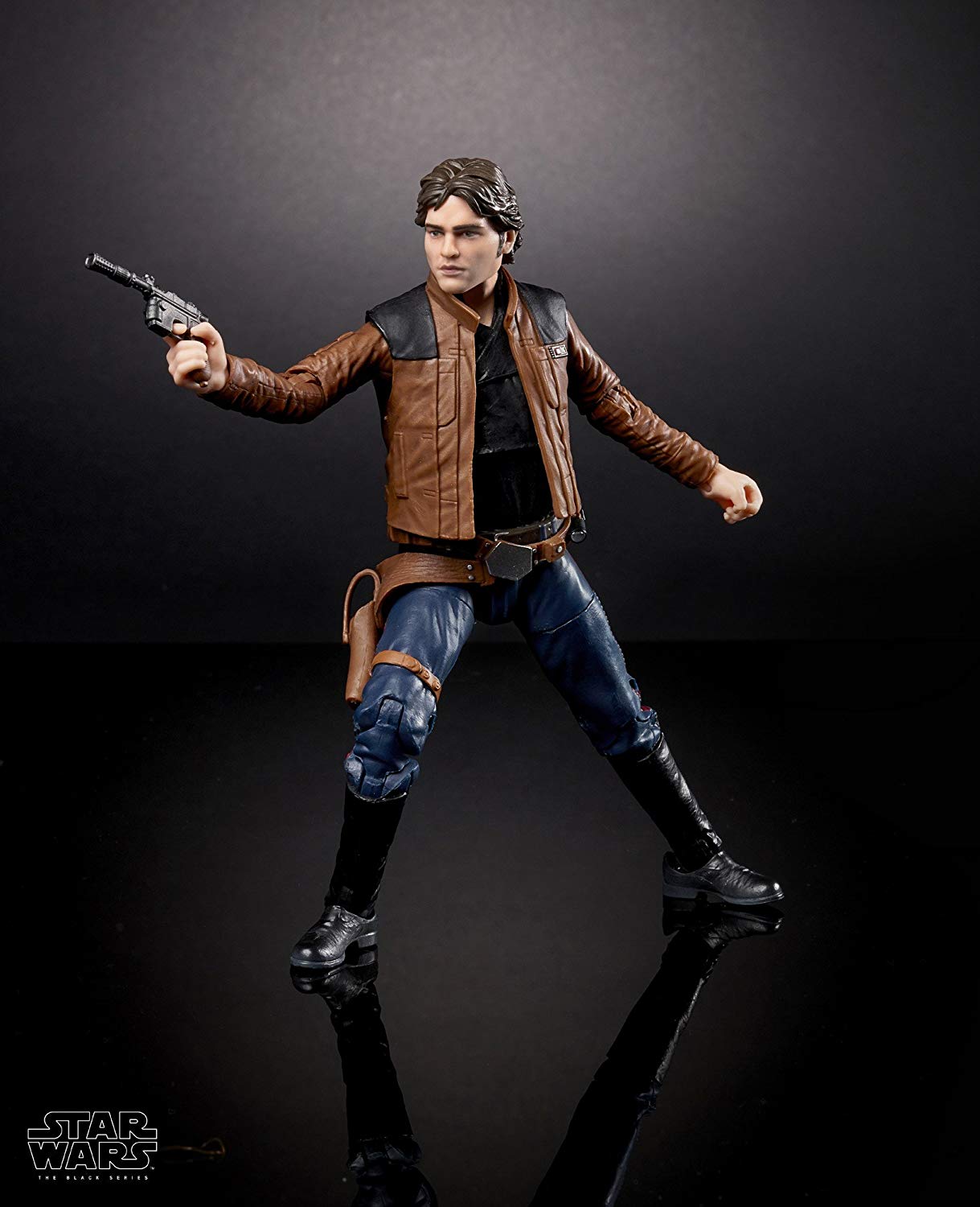 Hasbro Star Wars Black Series Force Awakens #62 Young Han Solo Action Exclusive 6 Inch Action Figure