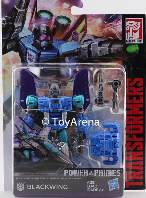 Transformers Generations Power of the Primes Deluxe Class Blackwing Figure