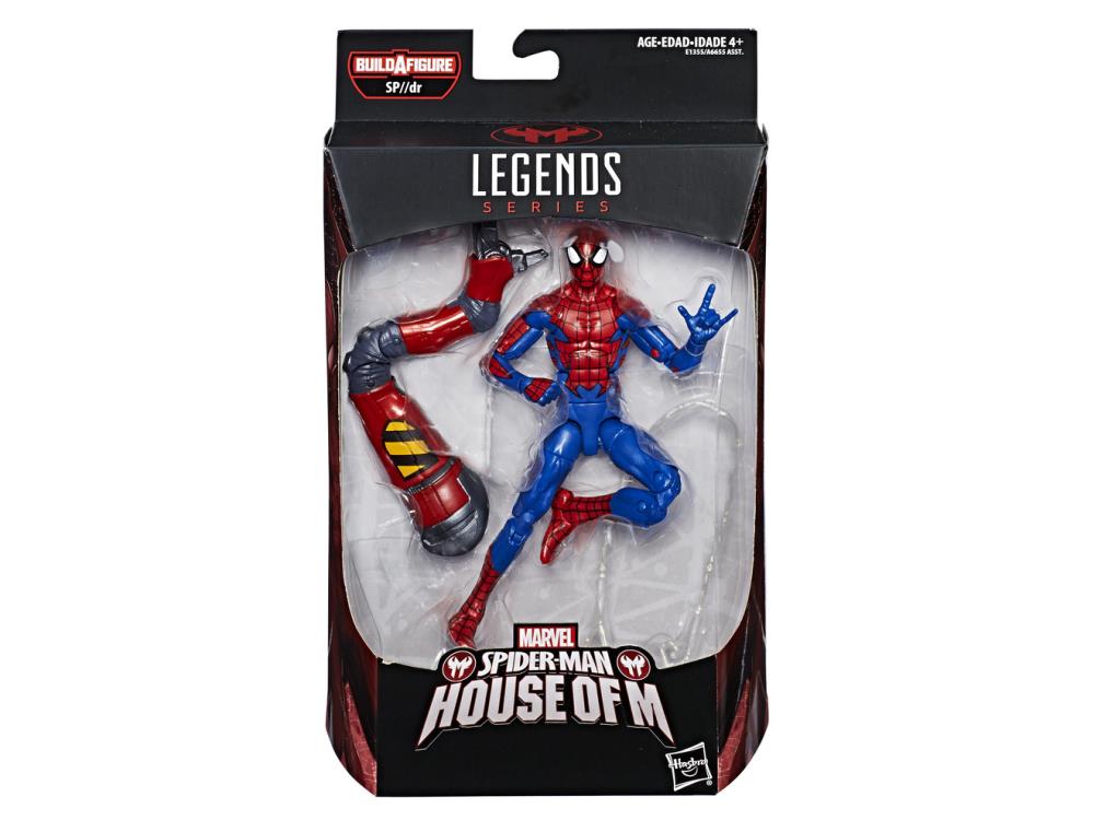 Marvel Legends Spider-Man Series Spiderman Sp//dr Spider BAF Wave Action Figure
