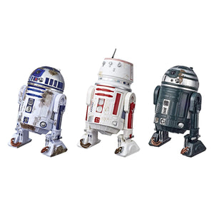 Star Wars Black Series Red Squadron 3-Pack (R2-D2/R5-D8/R2-X2) Action Figure Set 2