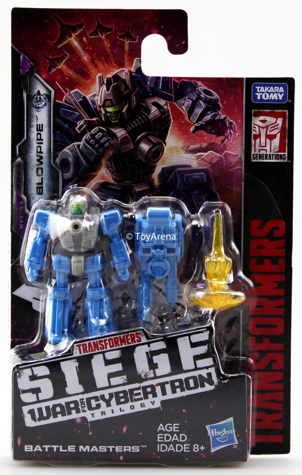 Transformers Generations War For Cybertron: Siege Battle Master Blowpipe Action Figure WFC-S3