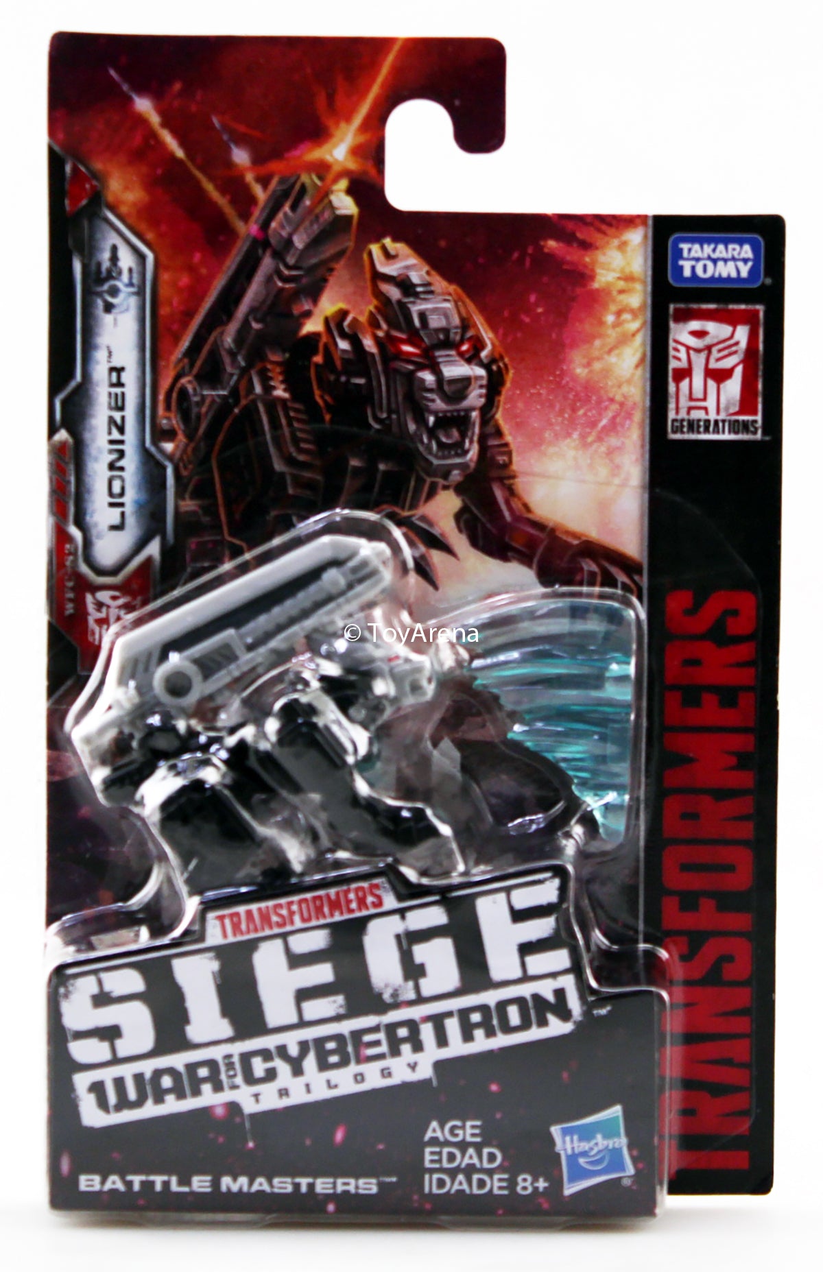 Transformers Generations War For Cybertron: Siege Battle Master Lionizer Action Figure WFC-S2