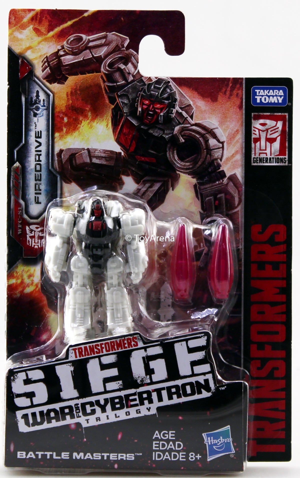 Transformers Generations War For Cybertron: Siege Battle Master Firedrive Action Figure WFC-S1