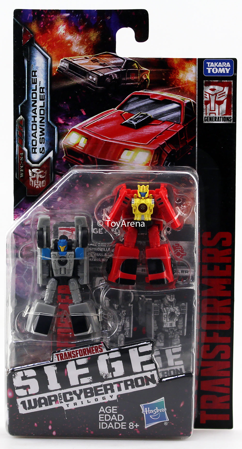Transformers Generations War For Cybertron: Siege Micromaster Roadhandler & Swindler Action Figure WFC-S4