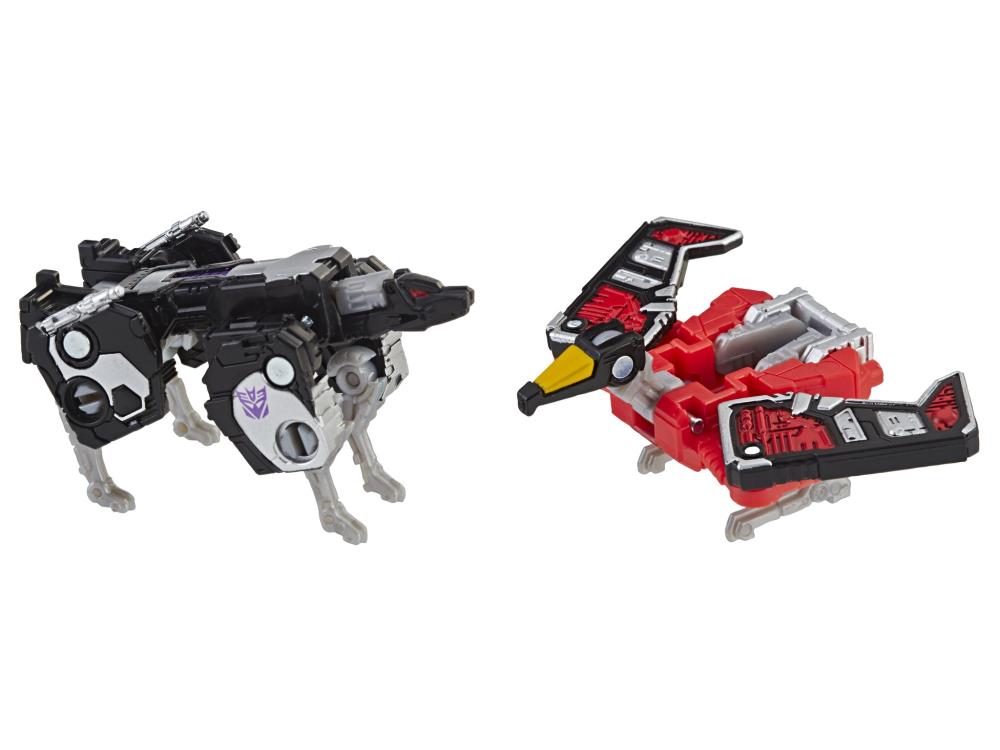 Transformers Generations War For Cybertron: Siege Micromasters Laserbeak & Ravage Figure WFC-S18