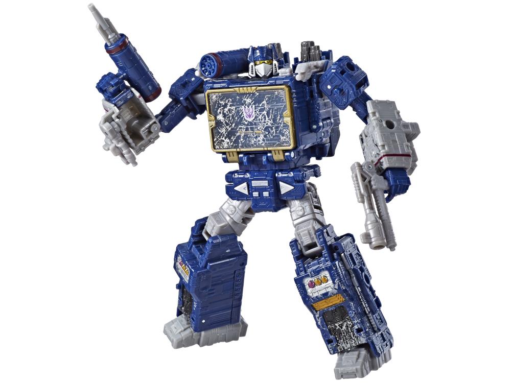Transformers Generations War For Cybertron: Siege Voyager Soundwave Action Figure WFC-S25