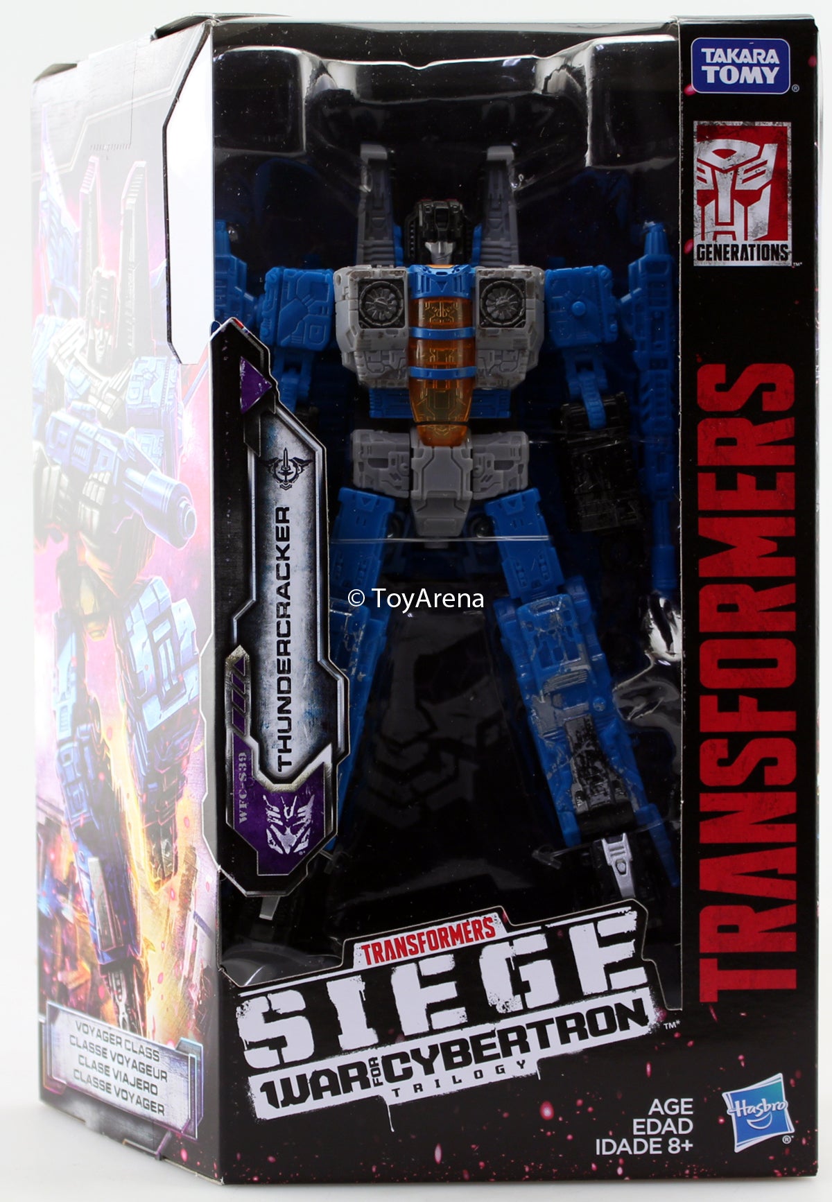 Transformers Generations War For Cybertron: Siege Voyager Thundercracker Action Figure WFC-S39