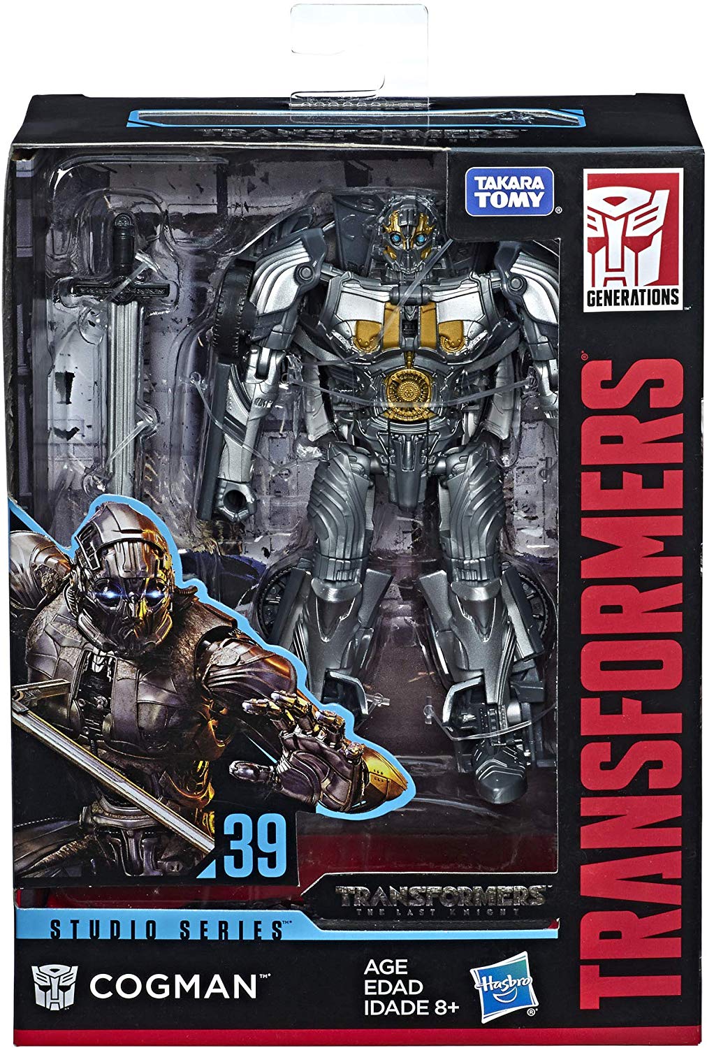 Transformers Studio Series The Last Knight #39 Cogman Action Figure 1