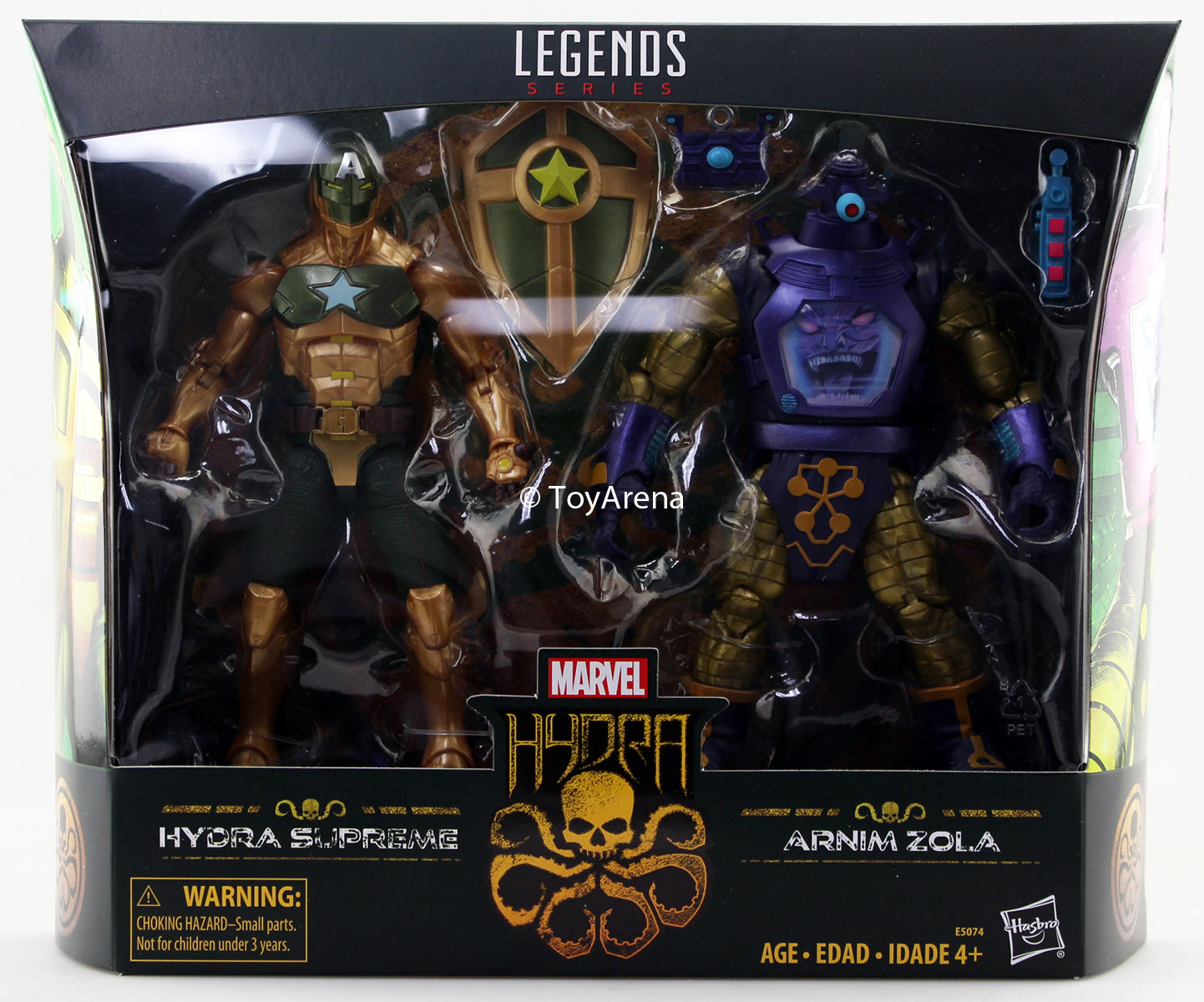 Marvel Legends Hydra Supreme and Arnim Zola Hail Hydra Two-Pack Action Figure