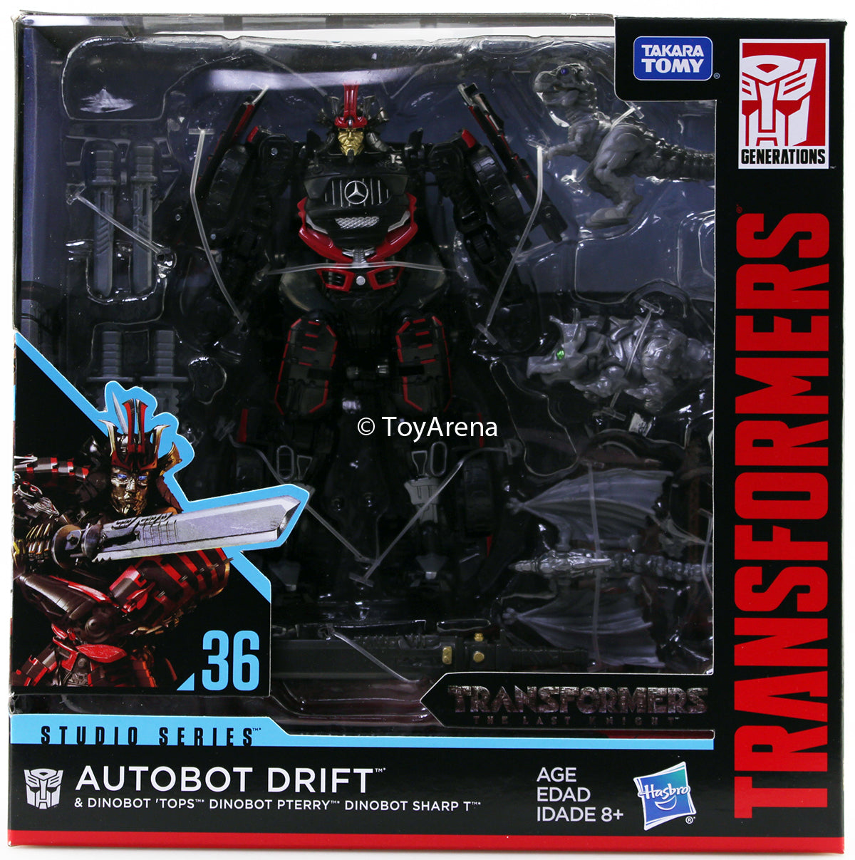 Transformers Generations Studio Series #36 Deluxe Drift with Dinobot Action Figure