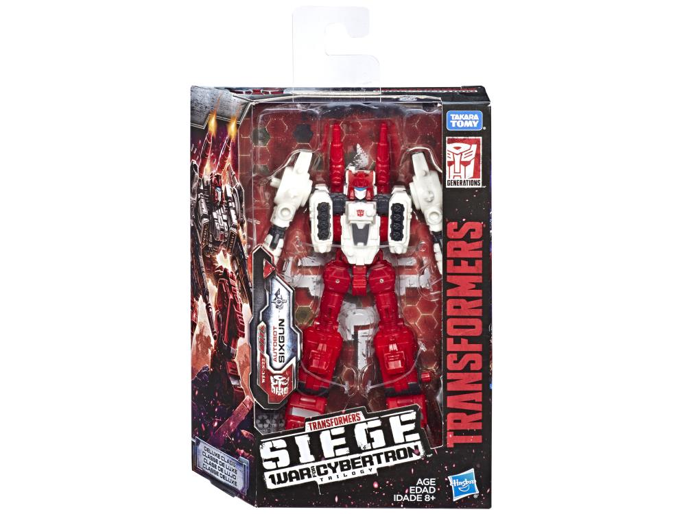 Transformers Generations Siege War for Cybertron Deluxe Sixgun Action Figure WFC-S22