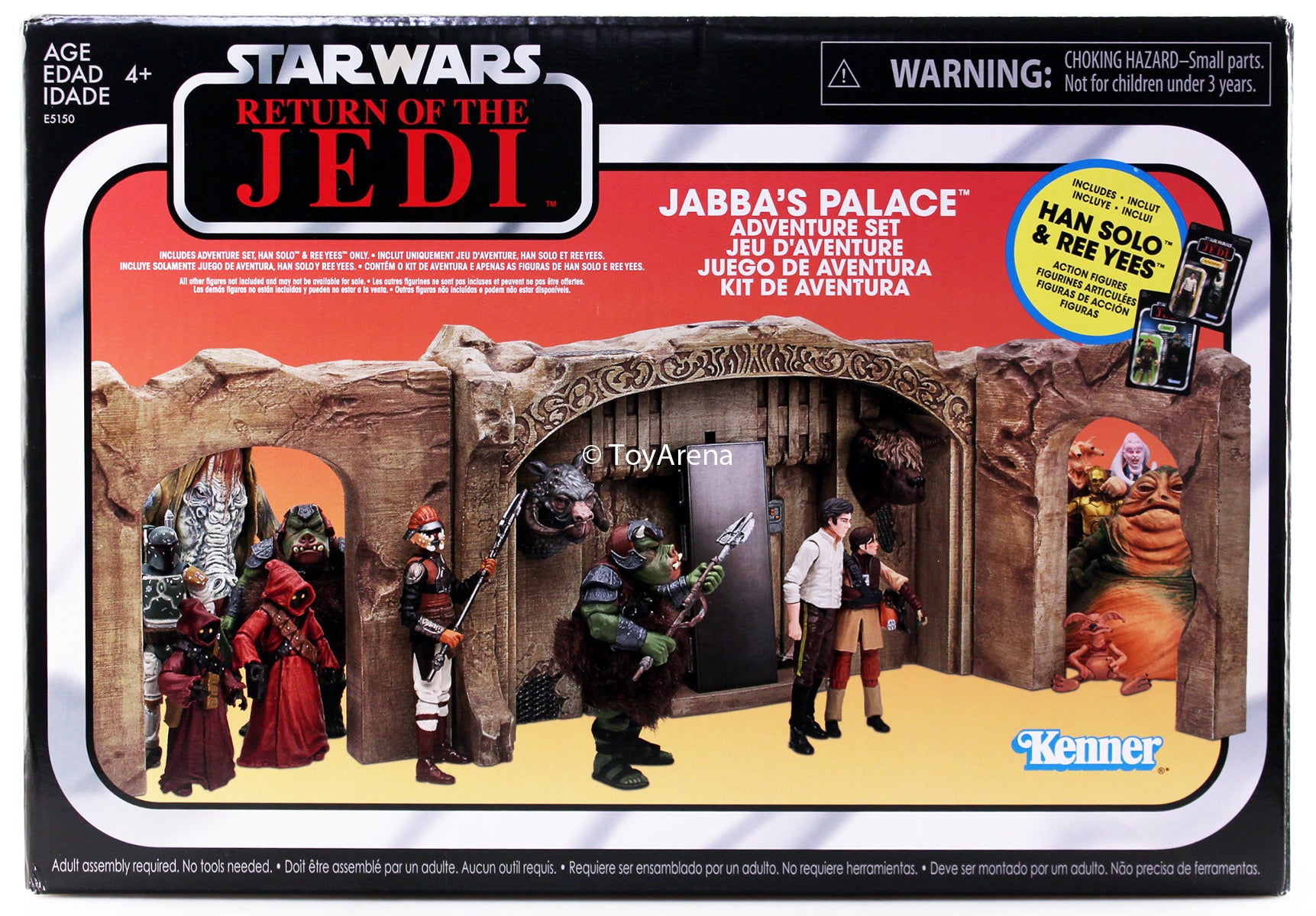Star Wars Return of the Jedi Jabba's Palace Adventure Play Set 3.75 Inch TVC Exclusive