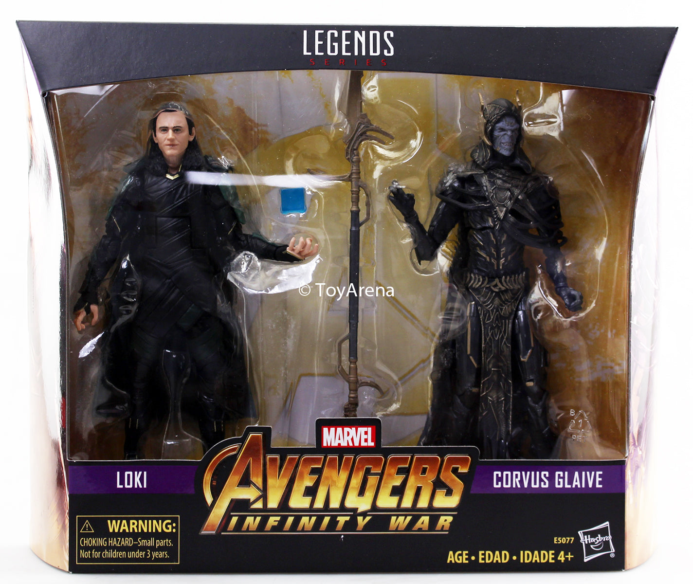 Marvel Legends Avengers Infinity War Loki & Corvus Glaive 2 Pack Action Figure Exclusive