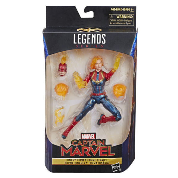 Marvel Legends Captain Marvel Binary Form Walmart Exclusive Action Figure