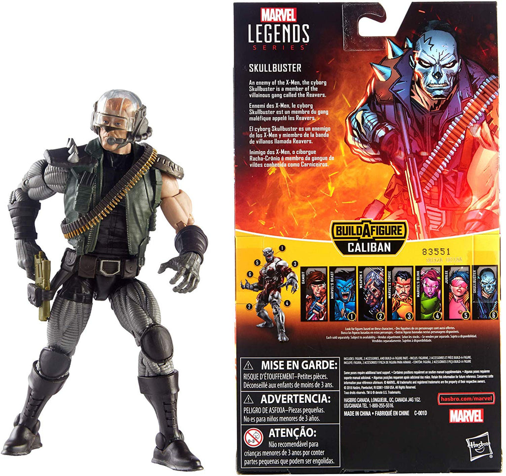 Marvel Legends X-Men Series Skullbuster Caliban BAF | ToyArena