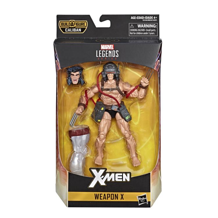Marvel Legends X-Men Wave Weapon X BAF Caliban Action Figure