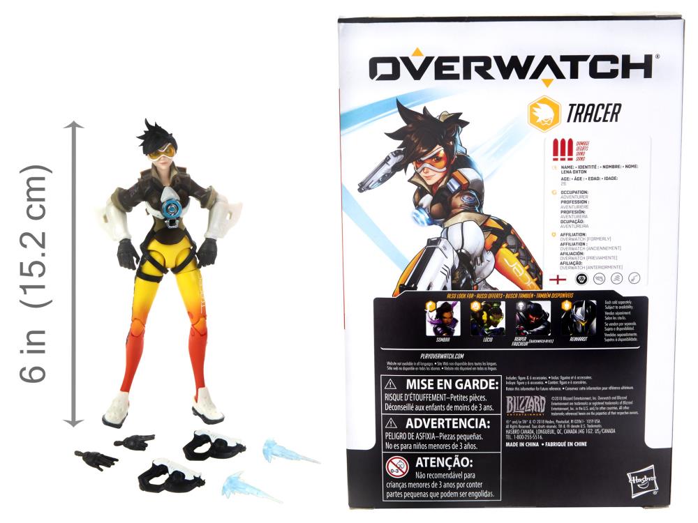 Hasbro Overwatch Ultimates Tracer (Lena Oxton) Action Figure