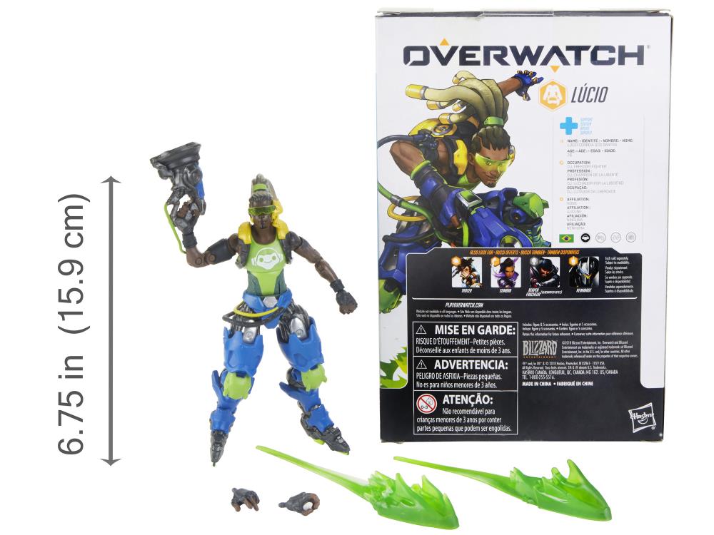 Hasbro Overwatch Ultimates Lucio Action Figure