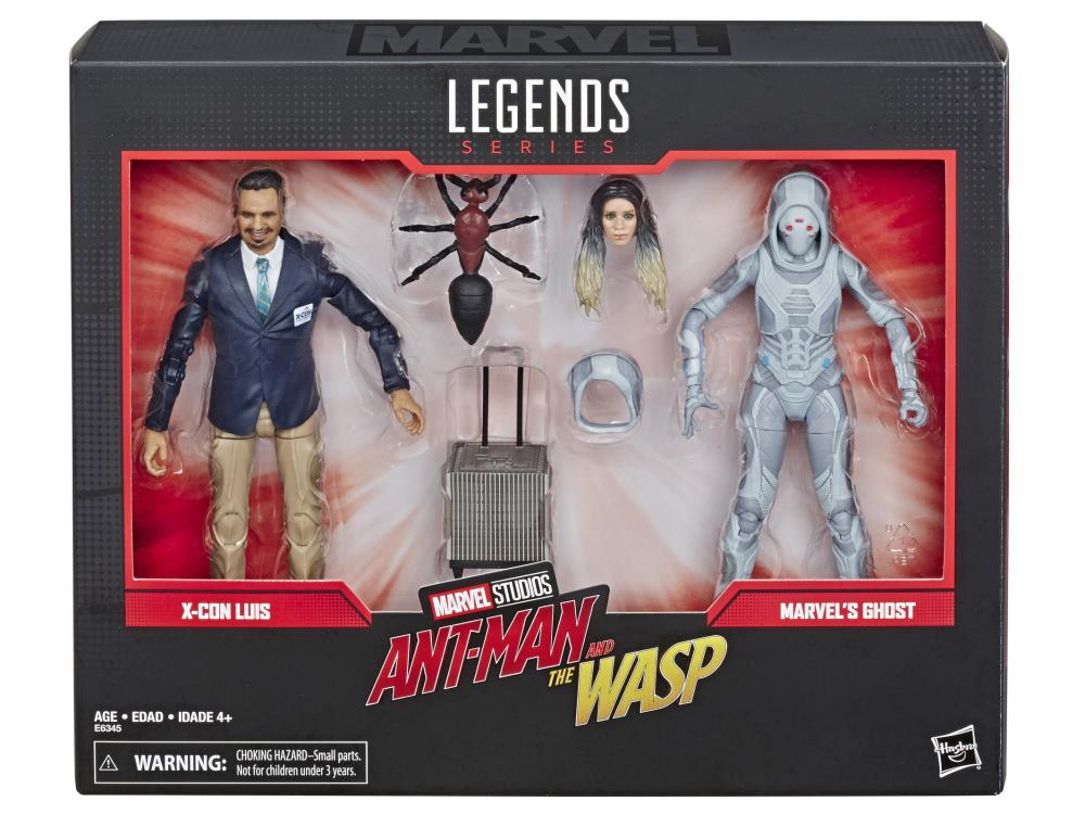Marvel Legends 80th Anniversary Ant-man and the Wasp 2 pack Luis & Ghost Action Figures 1