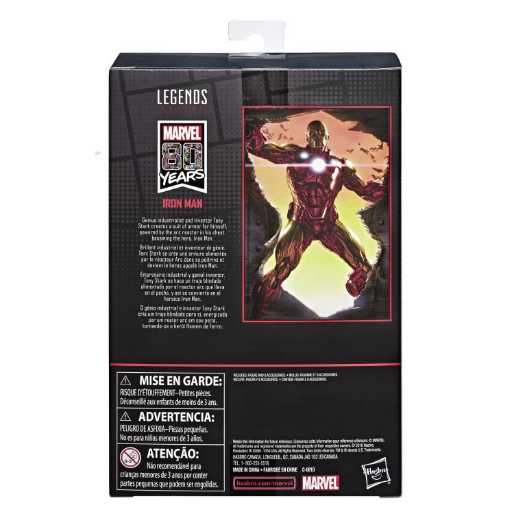 Marvel Legends 80th Anniversary: Classic Iron Man Action Figure 2