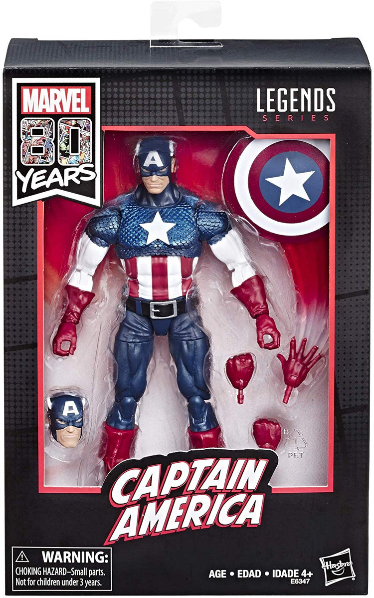 Marvel Legends 80th Anniversary Series Captain America Walmart Exclusive Action Figure