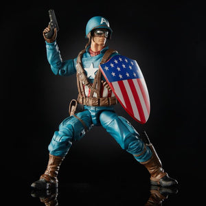 Marvel Legends Ultimate Captain America with Motorcycle Action Figure 6