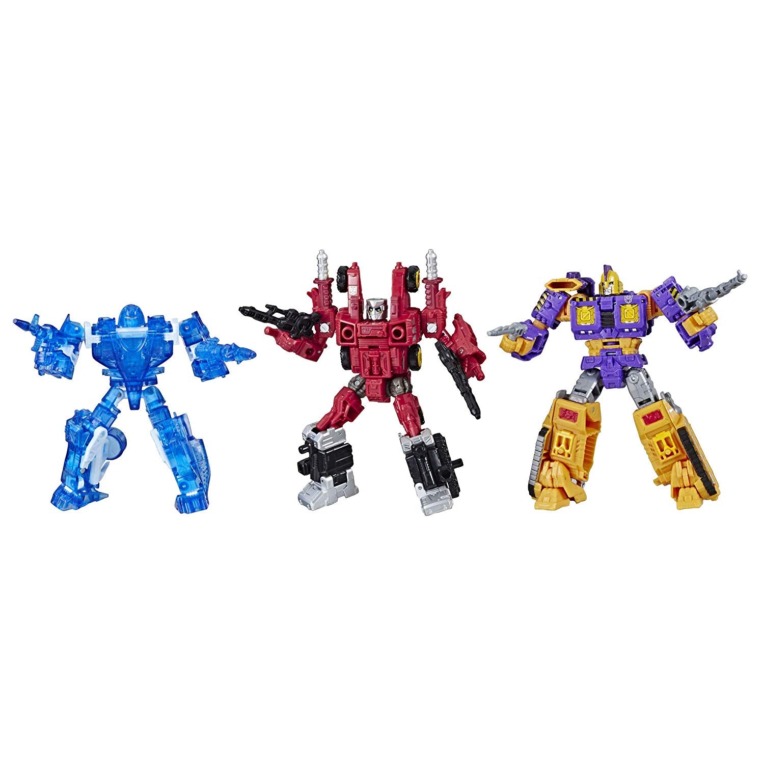 Transformers Generations War For Cybertron: Fan Vote Battle 3 Pack (Mirage, Aragon, Impactor) Action Figures Exclusive WFC-S55, S56, S57