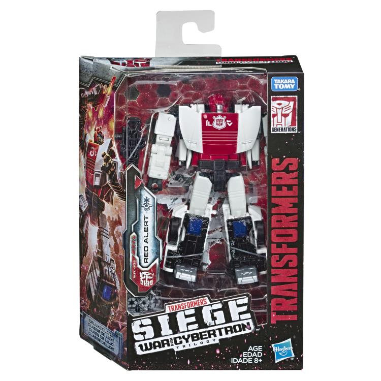 Transformers Generations War For Cybertron: Siege Deluxe Red Alert Action Figure WFC-S35