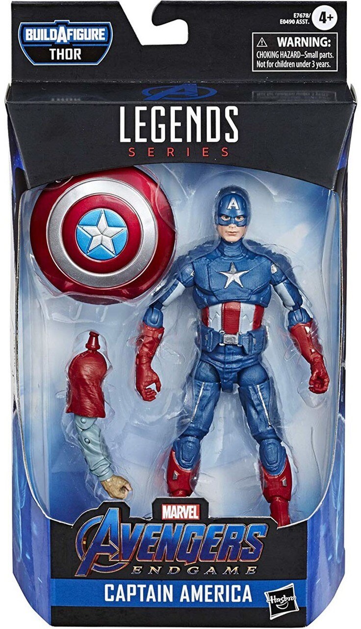 Marvel Legends Avengers Endgame Captain America Fat Thor Series Action Figure