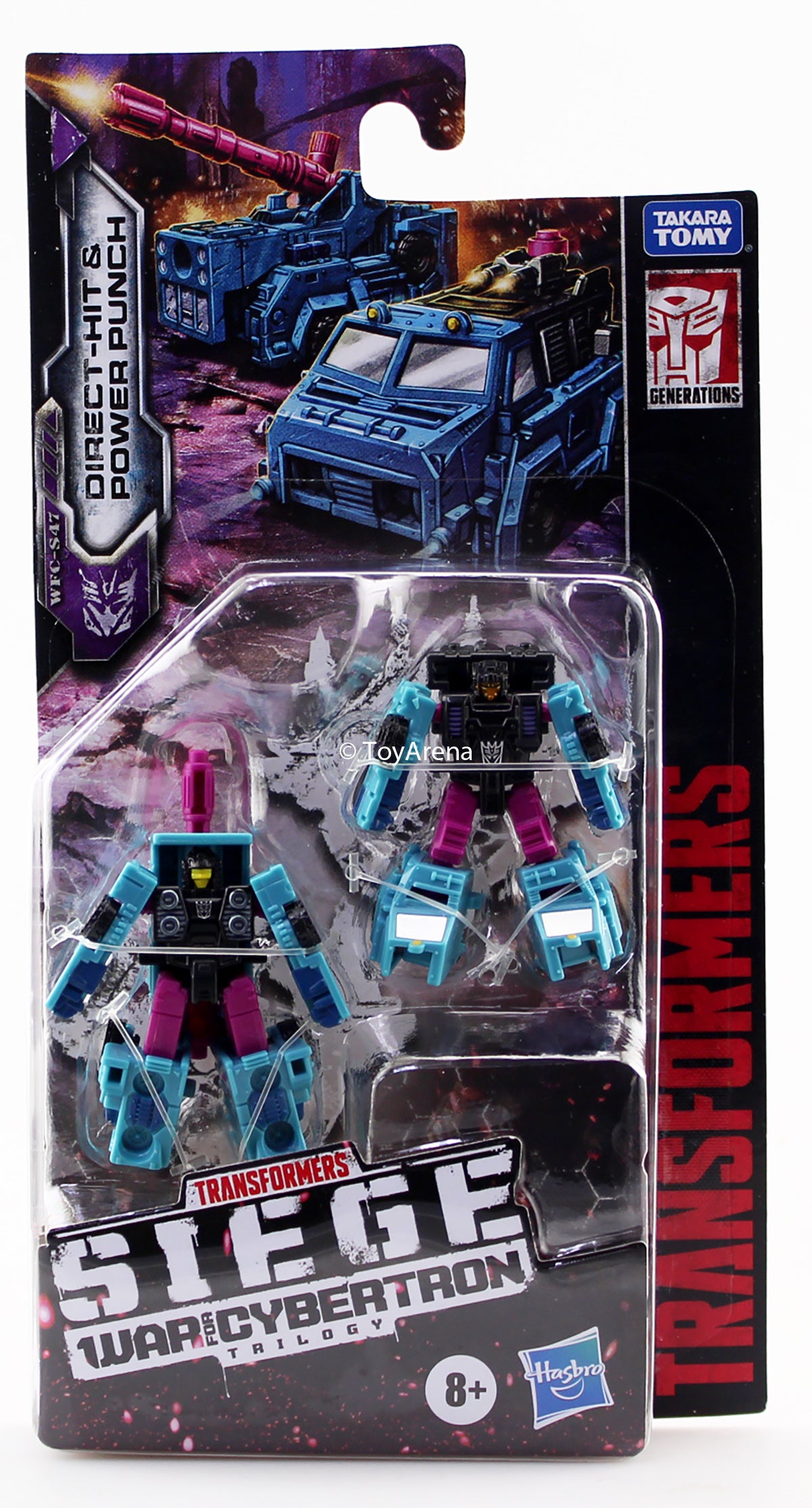 Transformers Generations War For Cybertron: Siege Micromaster Direct Hit & Power Punch Action Figure WFC-S47