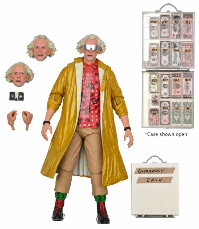 NECA Back to the Future Part 2 Ultimate Doc Brown (2015) Action Figure