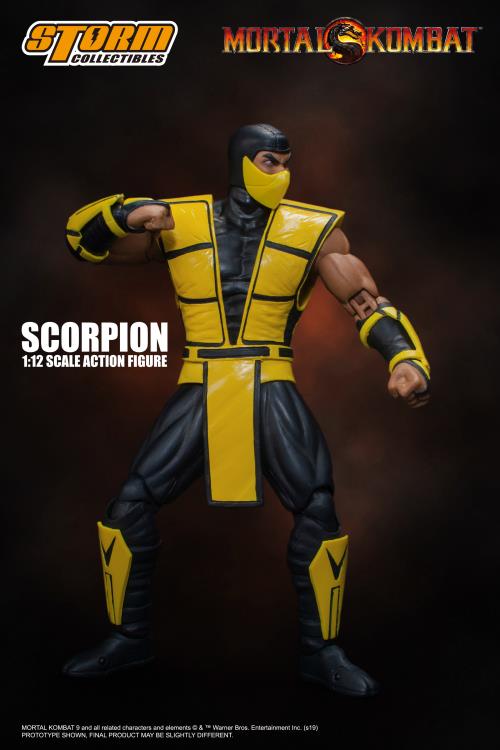 Storm Collectibles 1/12 Mortal Kombat 3 VS Scorpion Scale Action