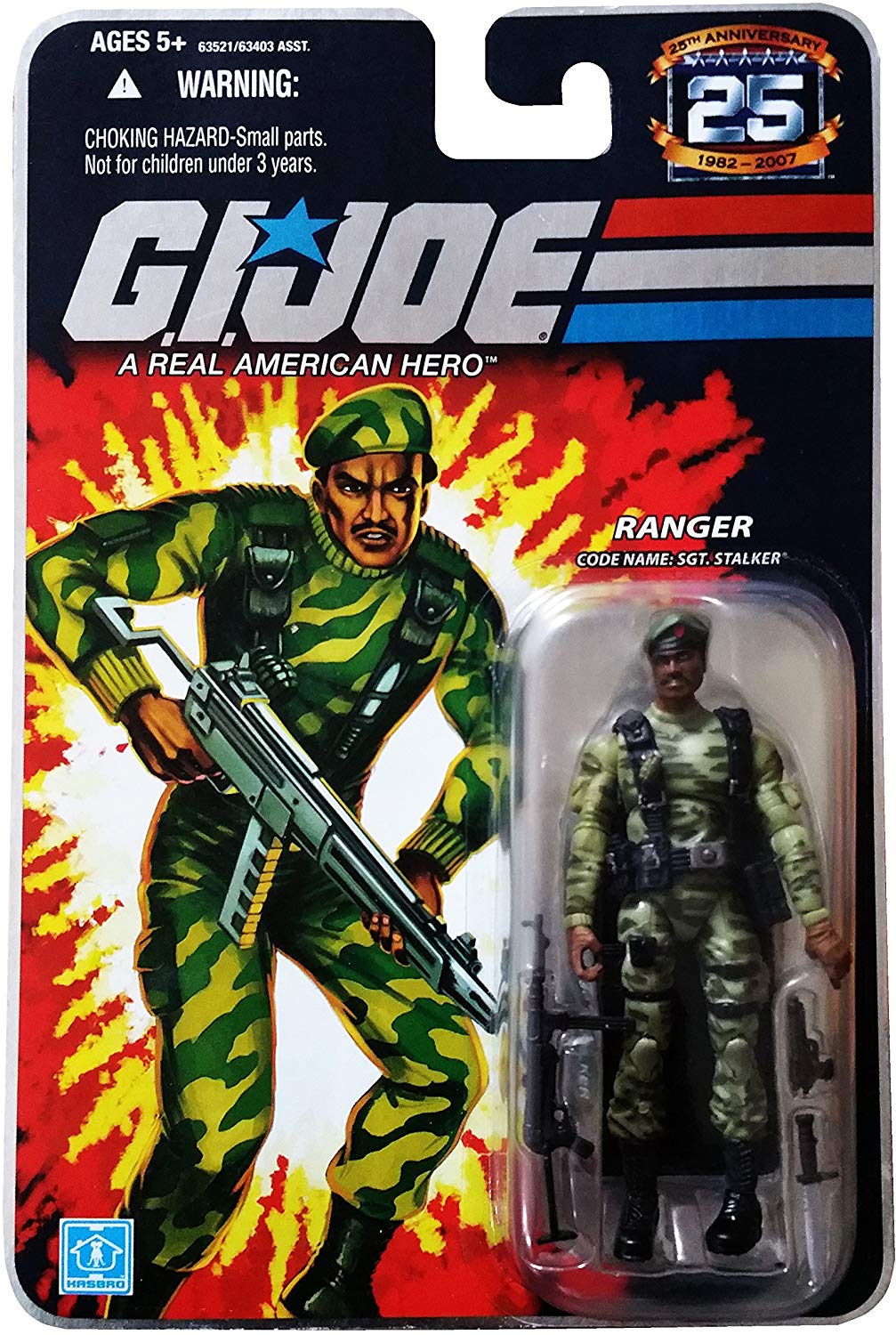 G.I. Joe 25th Anniversary Ranger Code Name Sgt Stalker Action Figure 1