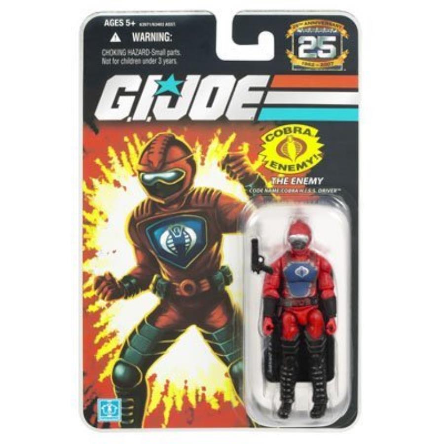 G.I. Joe 25th Anniversary The Enemy Cobra H.I.S.S. Driver Action Figure 1