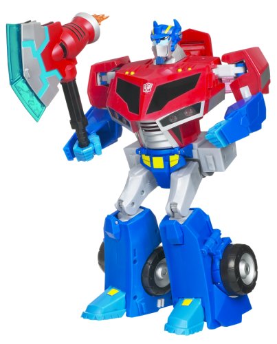 Transformers Animated Syupreme Class Roll Out Command Optimus Prime Action Figure