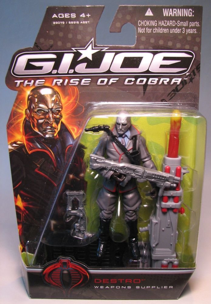 Copy of G.I. Joe The Rise of Cobra Destro Action Figure 1