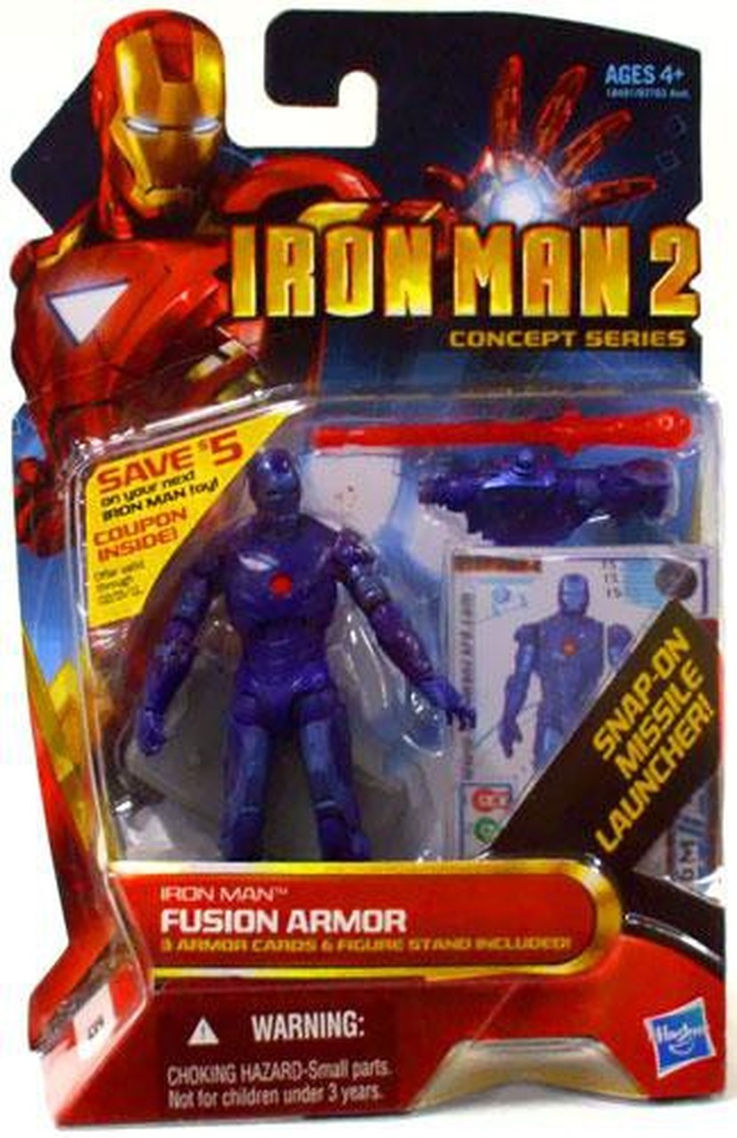 Iron Man 2 Fusion Armor Movie Series Action Figure 1
