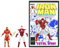 Marvel Universe Comics Greatest Battles Silver Centurion vs Mandarin 3.75 inch Comic Book 2 Pack 2