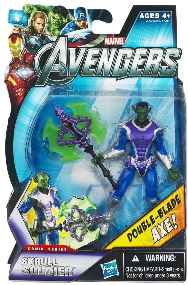 Marvel Avengers The Movie Series Skrull Soldier 3.75 inch Action Figure 1