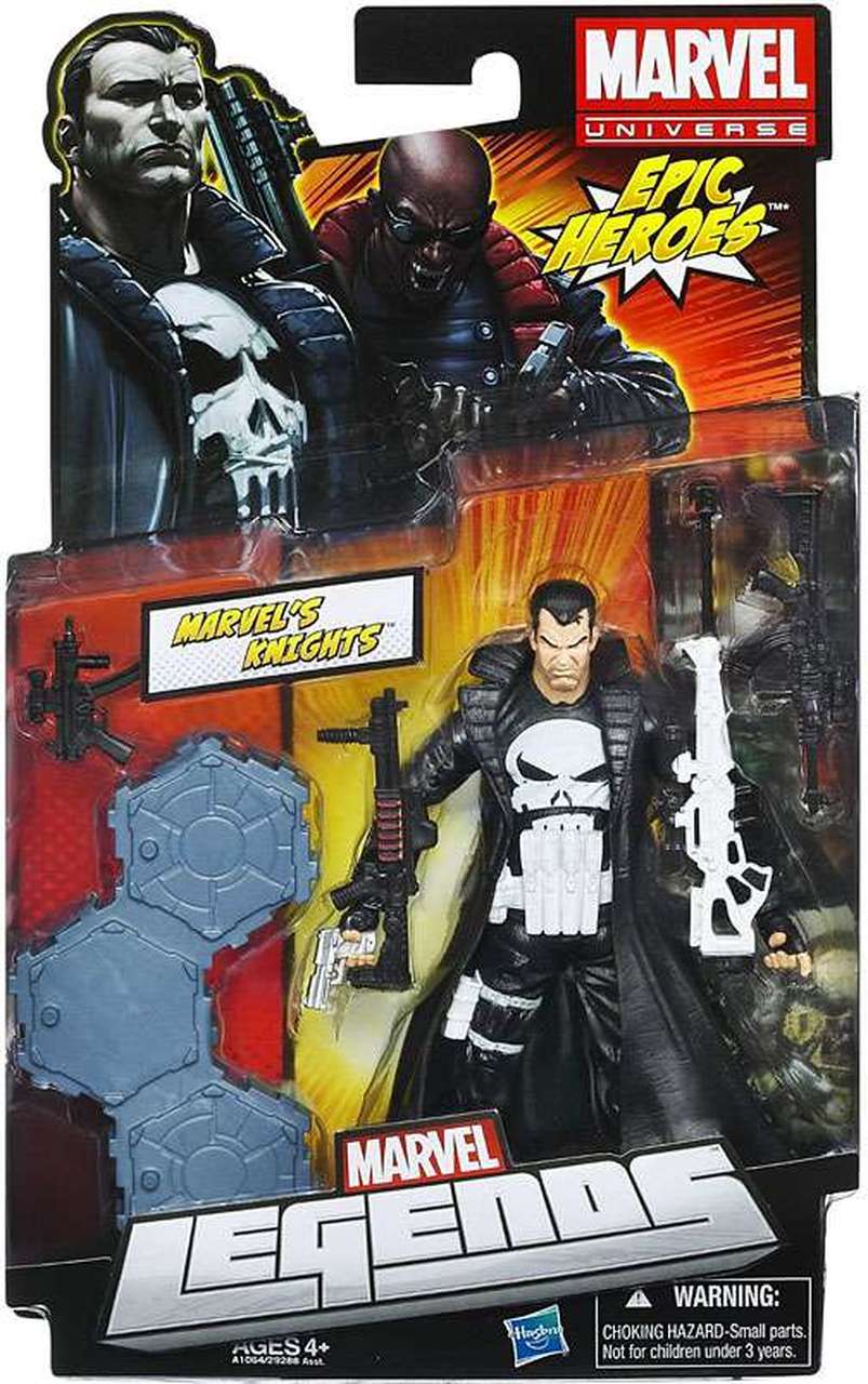 Marvel Legends Punisher White Skull Variant 6 inch Action Figure 1