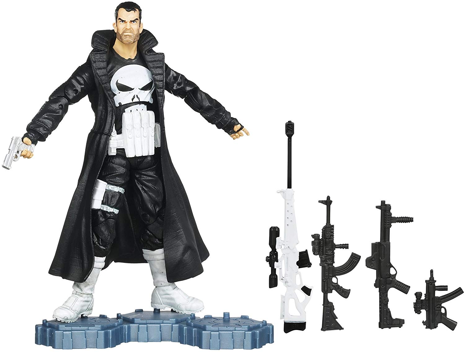 Marvel Legends Punisher White Skull Variant 6 inch Action Figure 2