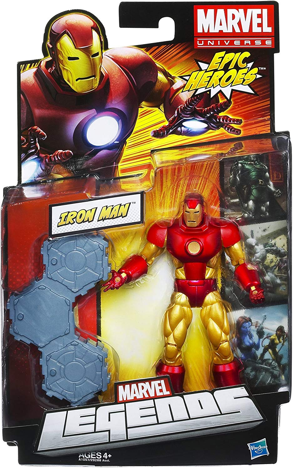 Marvel Universe Marvel Legends Heroic Iron Man 6 inch Action Figure 1