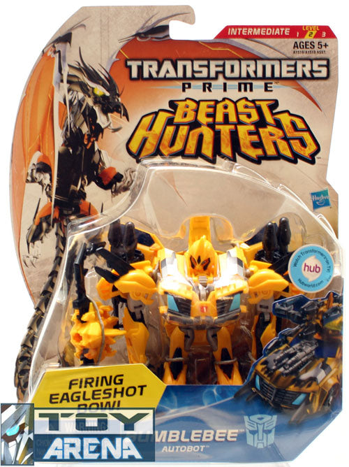 Transformers Prime Beast Hunters #001 Bumblebee Autobot Deluxe Class Series 2