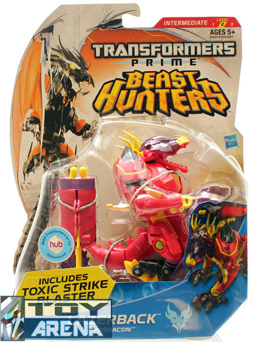 Transformers Prime Beast Hunters #003 Lazerback Predacon Deluxe Class Series 2