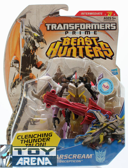 Transformers Prime Beast Hunters #005 Starscream Deluxe Class Decepticon Series 2