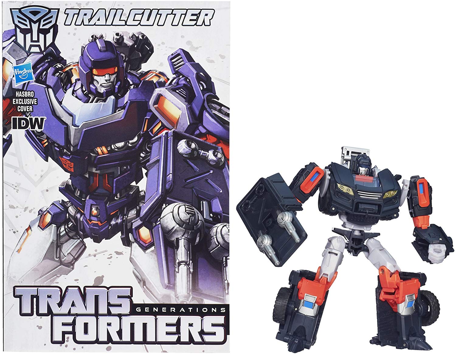 Transformers Generations Thrilling 30 Deluxe Class Trailcutter Action Figure 2