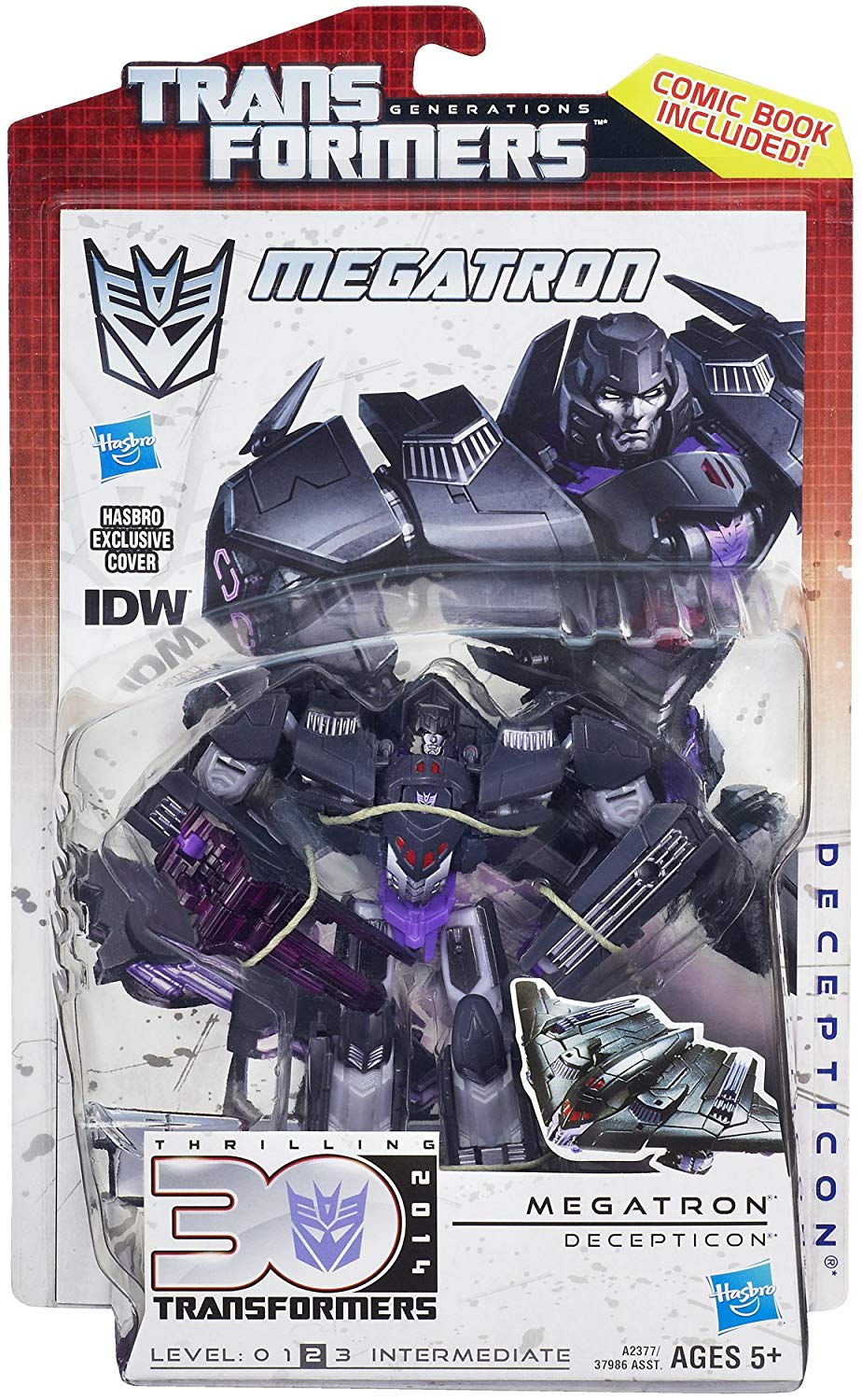 Transformers Generations Thrilling 30 Deluxe Class Megatron Action Figure 1