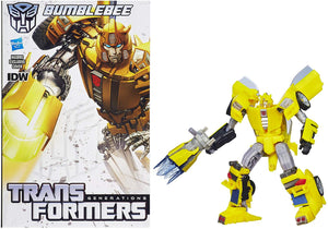 Transformers Generations Thrilling 30 Deluxe Class Bumblebee Action Figure 2