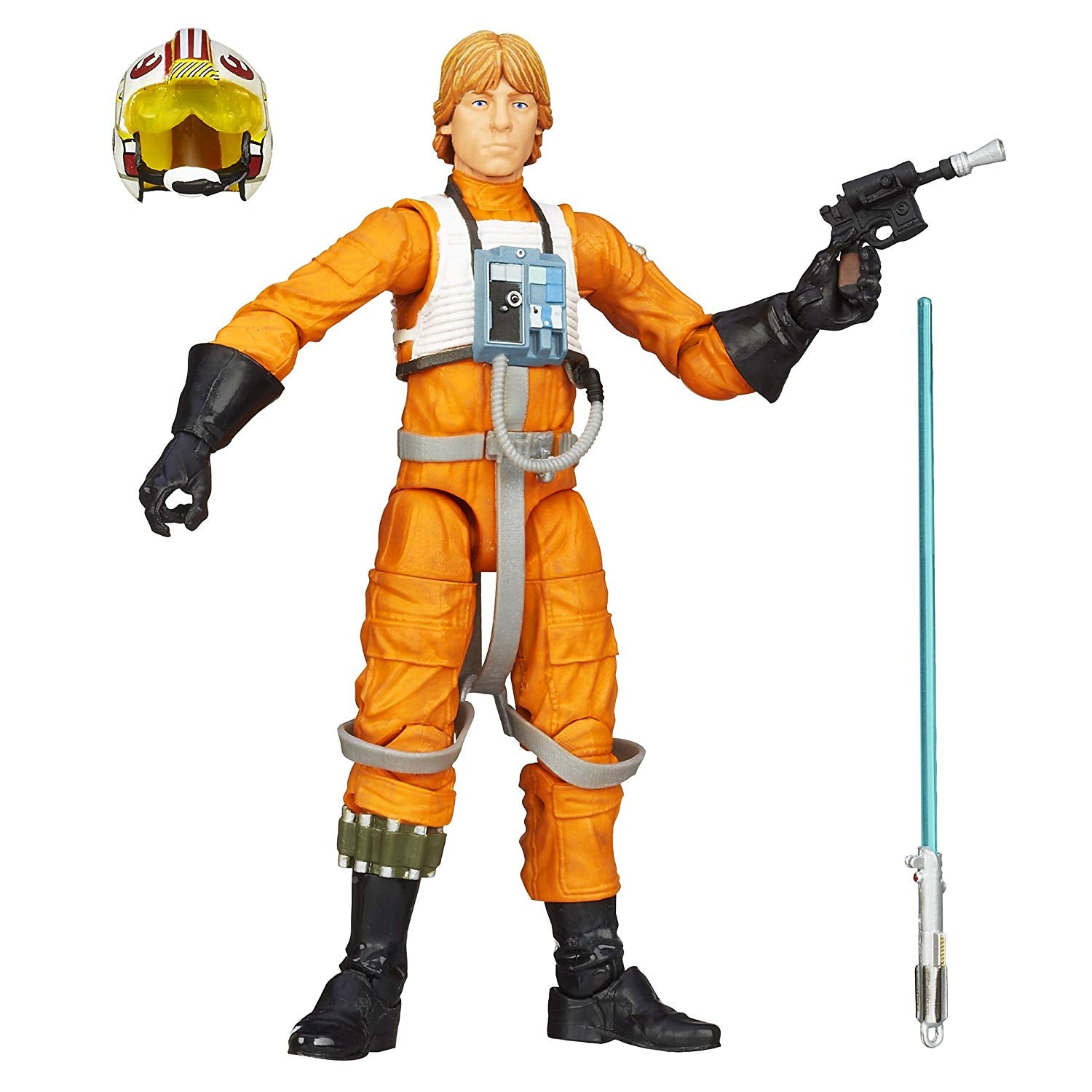 Hasbro Star Wars Black Series Orange Wave #01 Luke Skywalker 6 Inch Action Figure